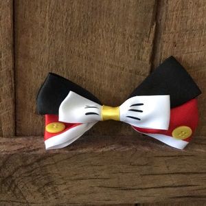 Mickey Mouse hair bow